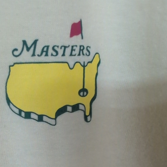 Masters 2024 Augusta National Golf Club Yellow Short Sleeve Tee NWT - Picture 2 of 6